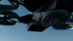 drone aircraft 3D model