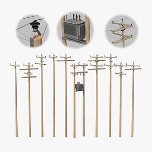 Utility Poles - Electrical Distribution System