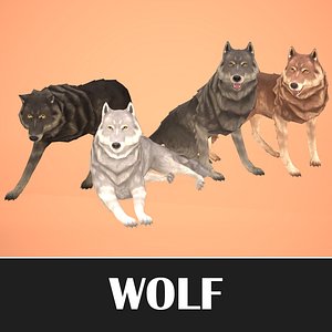 Wolf - Stylized Animals Pack