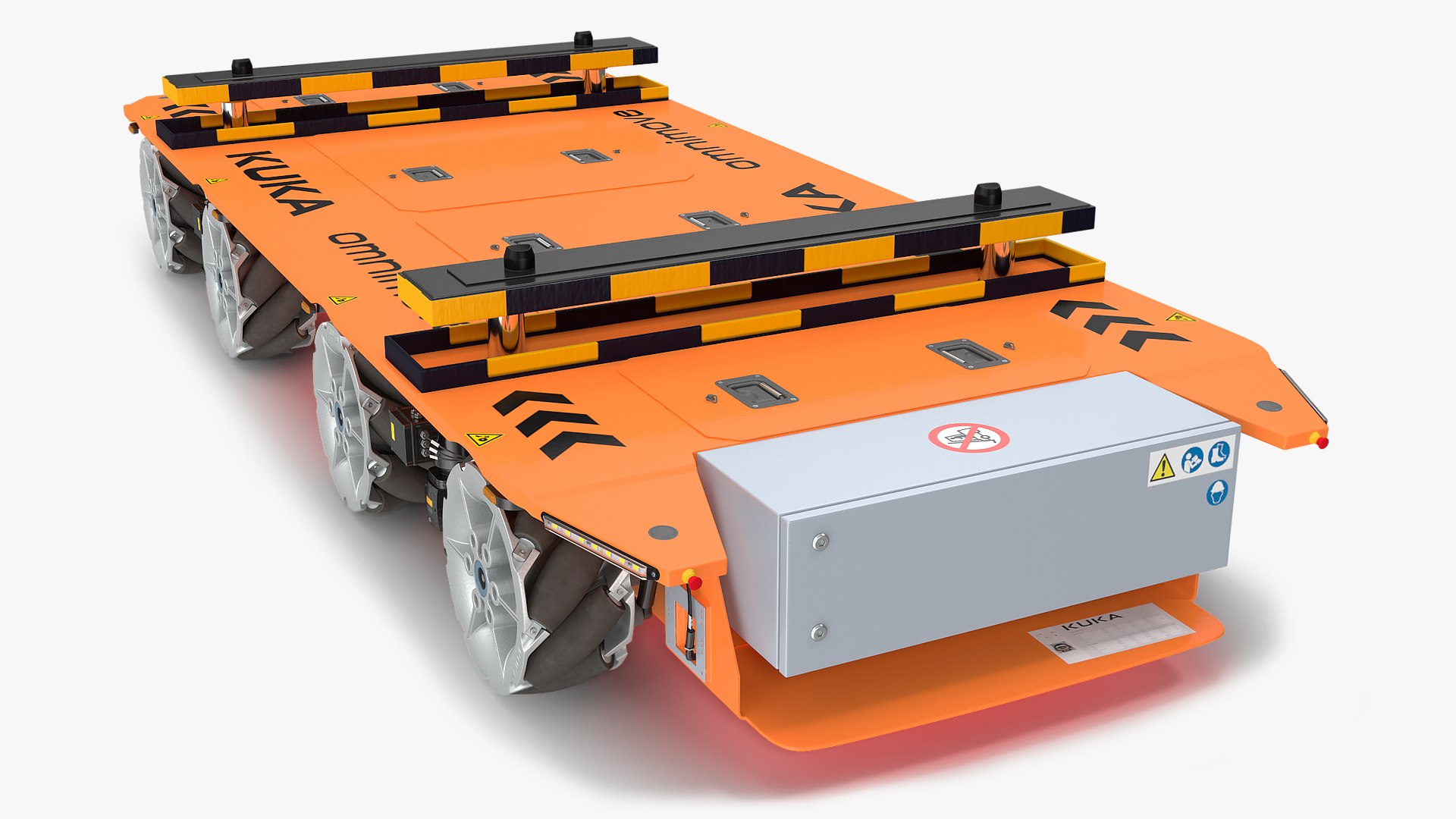 Omnimove KUKA Orange 3D model preview