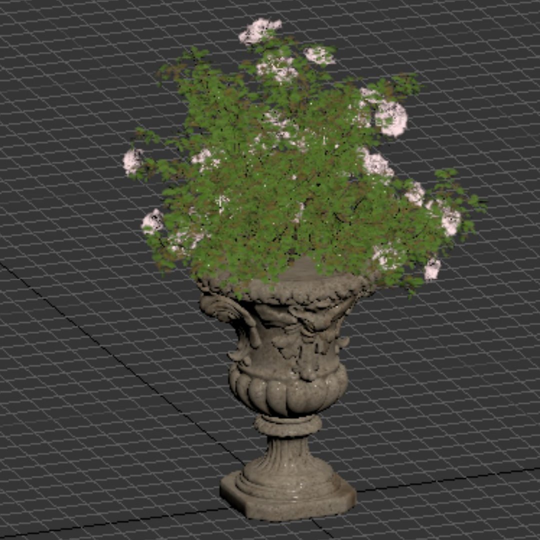 Classic Ornamental Planter with Roses Vol 335 3D model https://p.turbosquid.com/ts-thumb/yT/H0RzVa/Yr/7/jpg/1761088180/1920x1080/fit_q87/b32915b0e3a386ffa5f51353db20138891ab8877/7.jpg