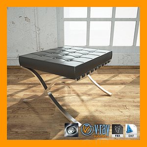 Ottoman Barcelona Chair