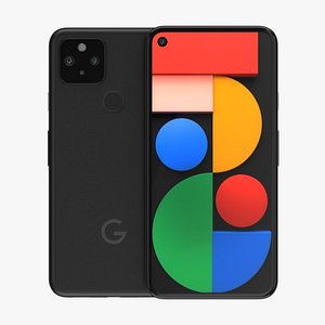 3D google pixel 5 phone