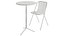 TUBY Stackable Steel Garden Chair and Table by Belca