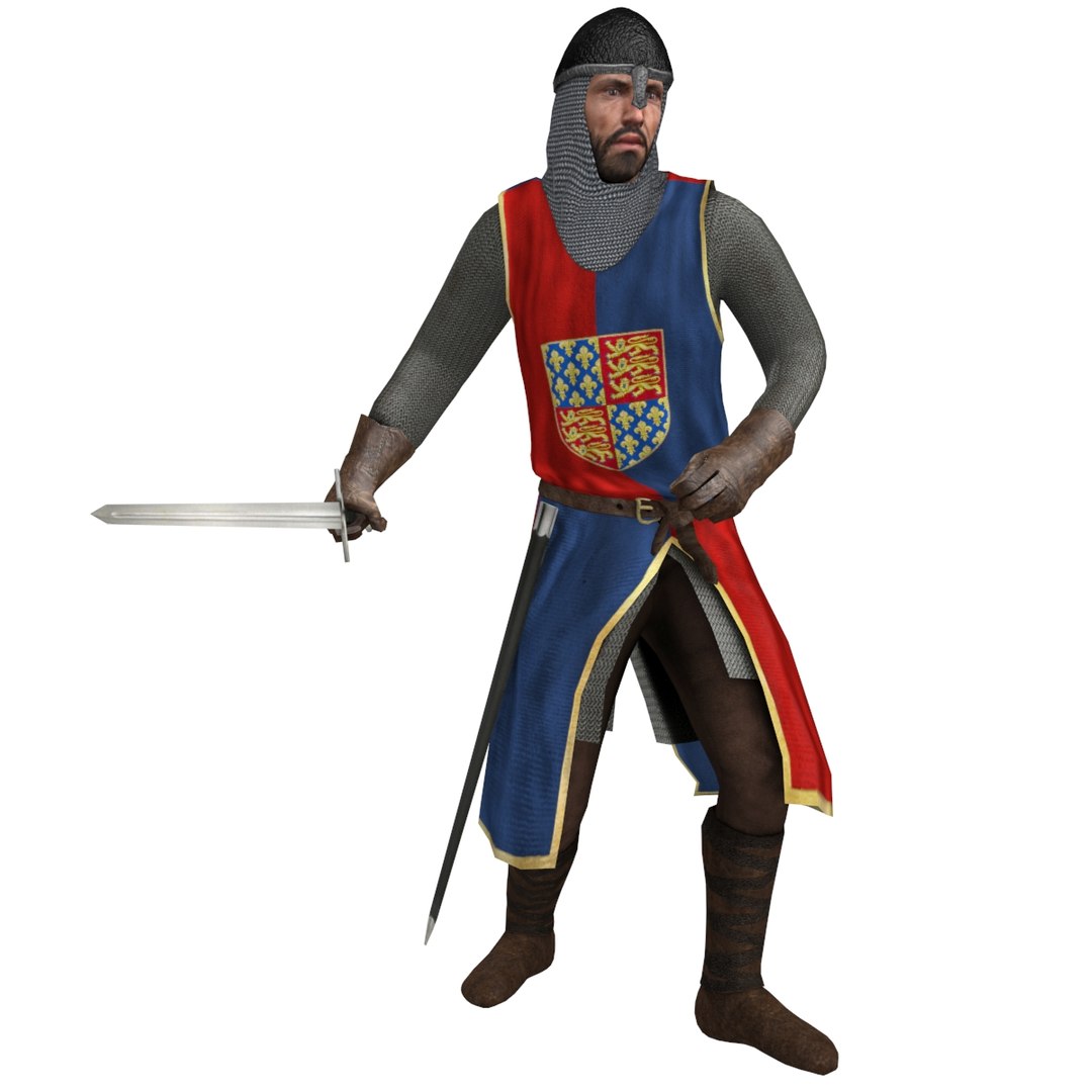 rigged medieval knight s helmet 3d max