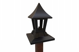 lamp post 3D model