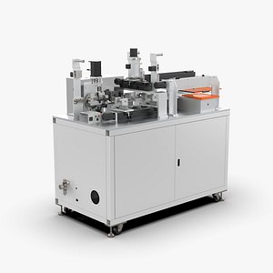 3D Fully Automatic Dipping Tin Soldering Machine model