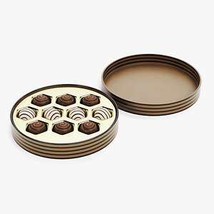 chocolate box 3D model