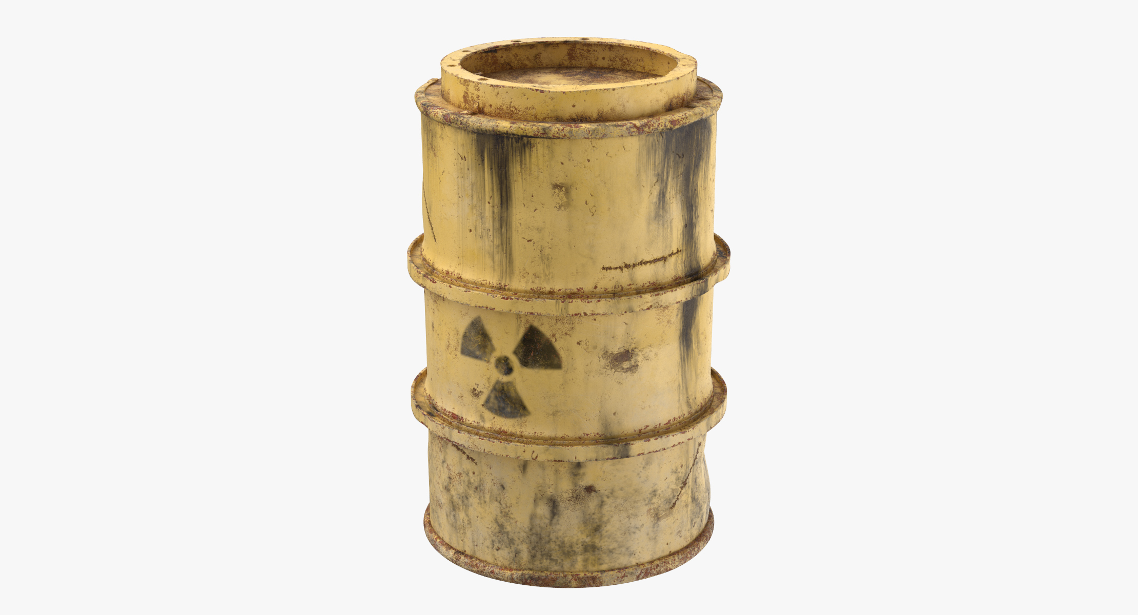 3d toxic waste drum 02 model