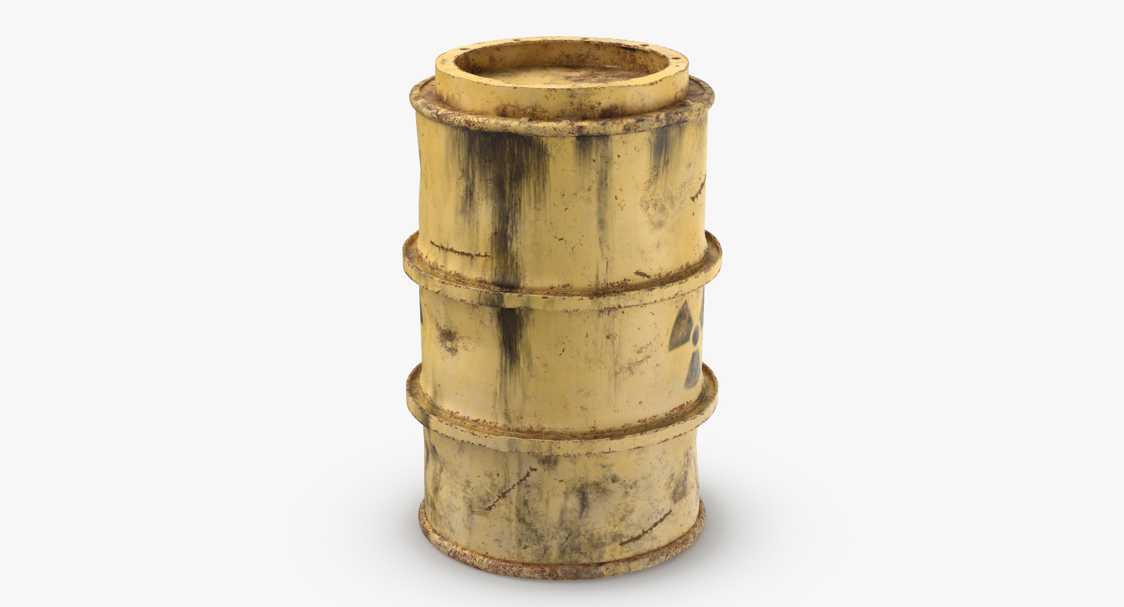 3d toxic waste drum 02 model