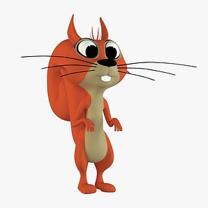Squirrel cartoon