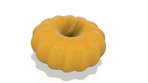 3D Classic Halloween Pumpkin 3D Model - Naturalistic Halloween Pumpkin 3D Sculpt model