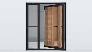 3D Aluminium door 237