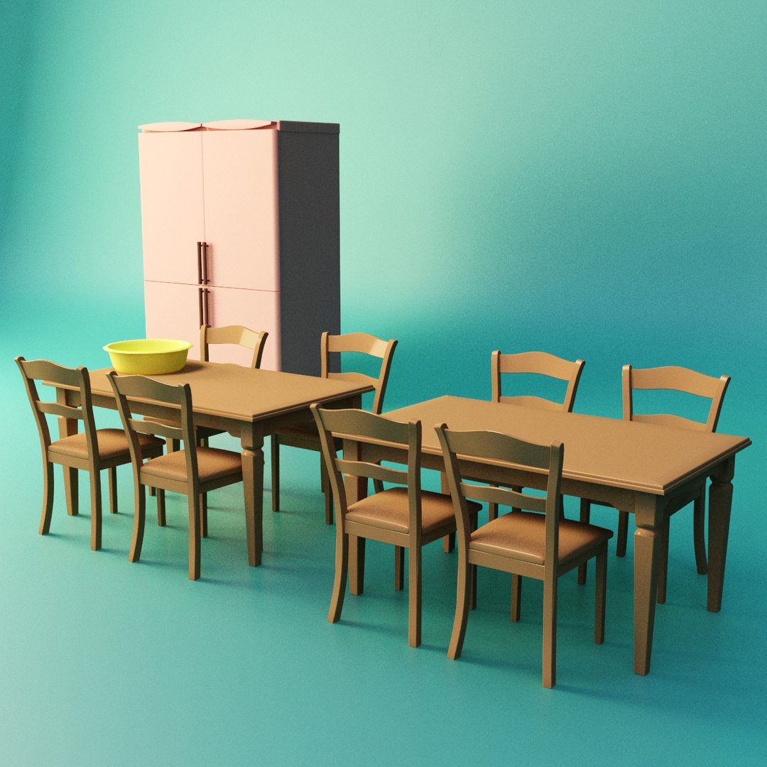 3D Restaurant Small Model - TurboSquid 1425545
