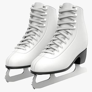 3D Ice Skates model