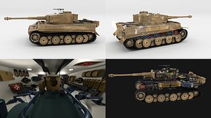 3d built tiger e early