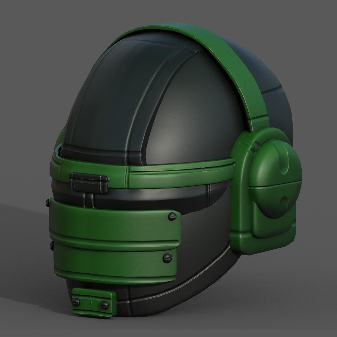 Gas mask helmet 3D model - TurboSquid 1602812