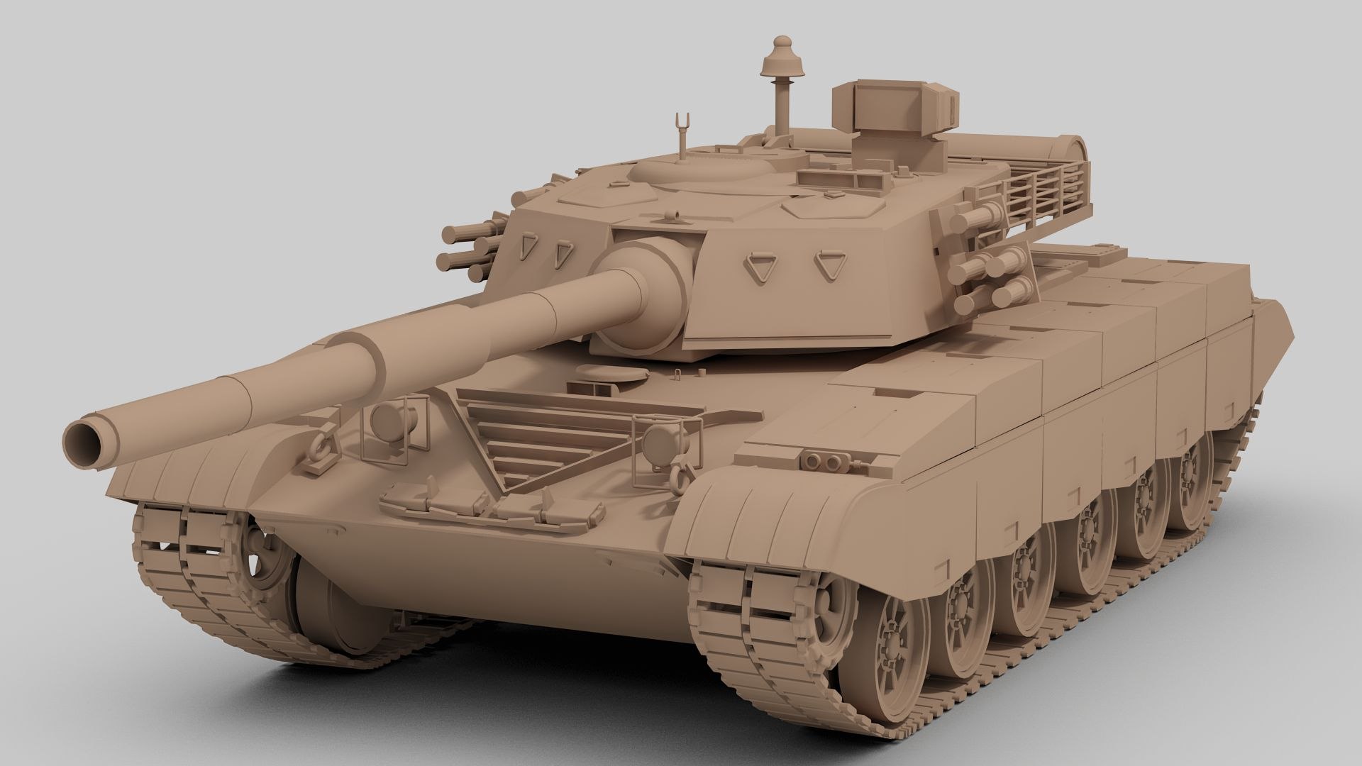 3d Chinese Type 98 Battle Tank Model