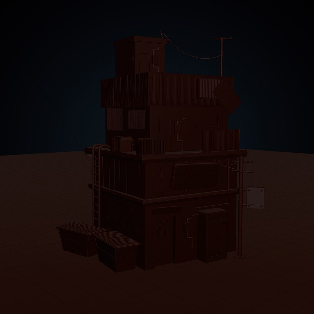3D Low Poly Store 01 - TurboSquid 2421524