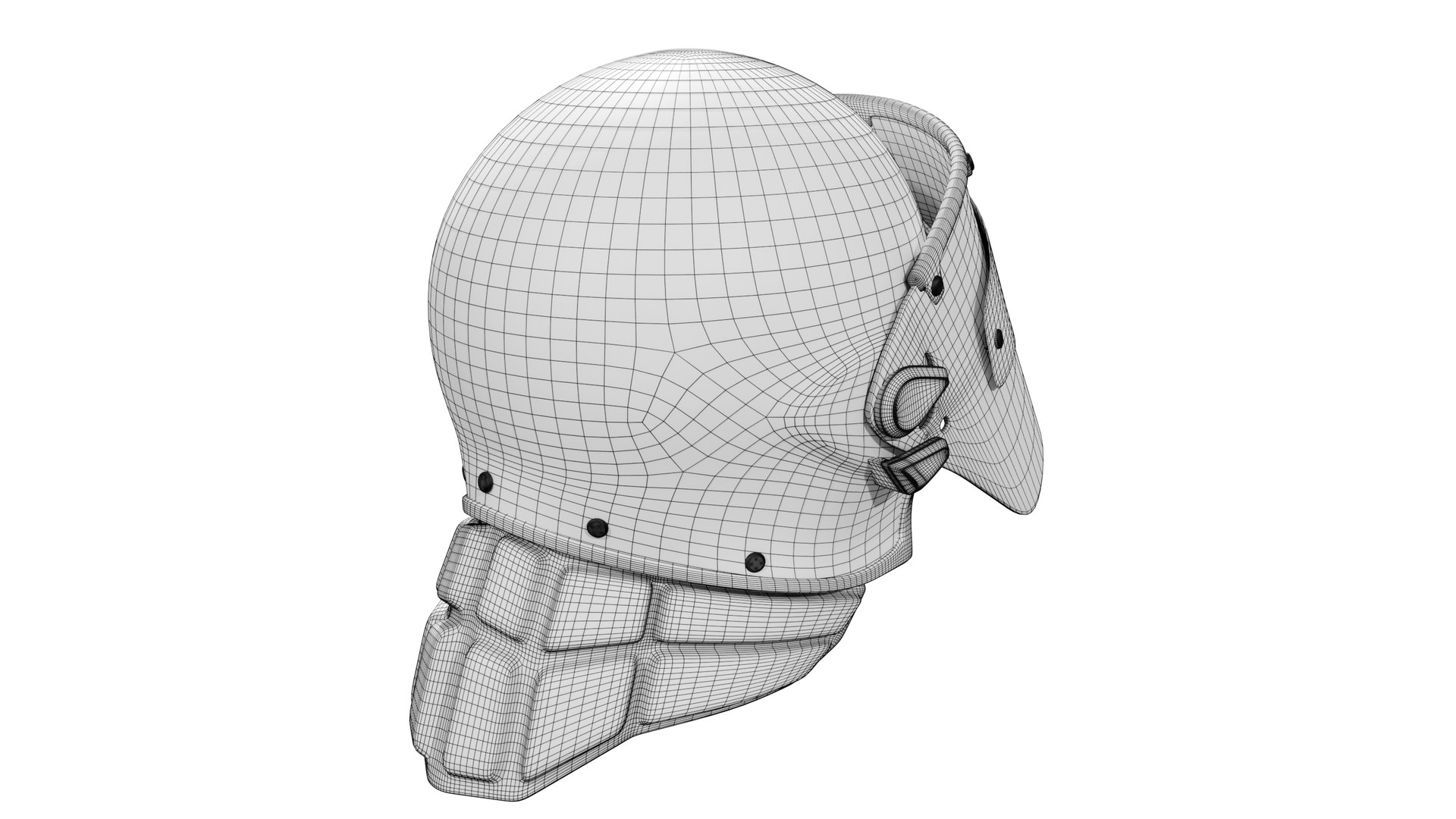 3D Italian Police Riot Helmet - TurboSquid 1747843