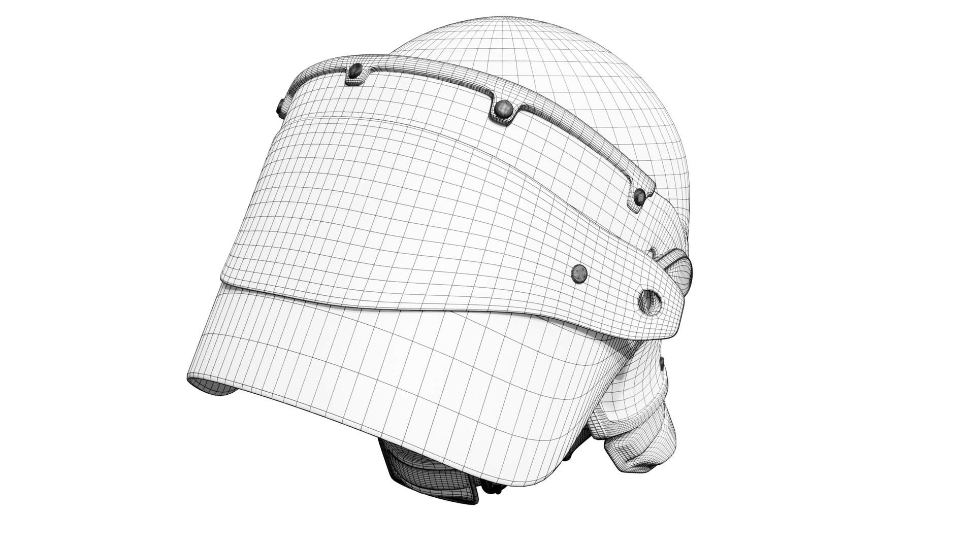 3D Italian Police Riot Helmet - TurboSquid 1747843