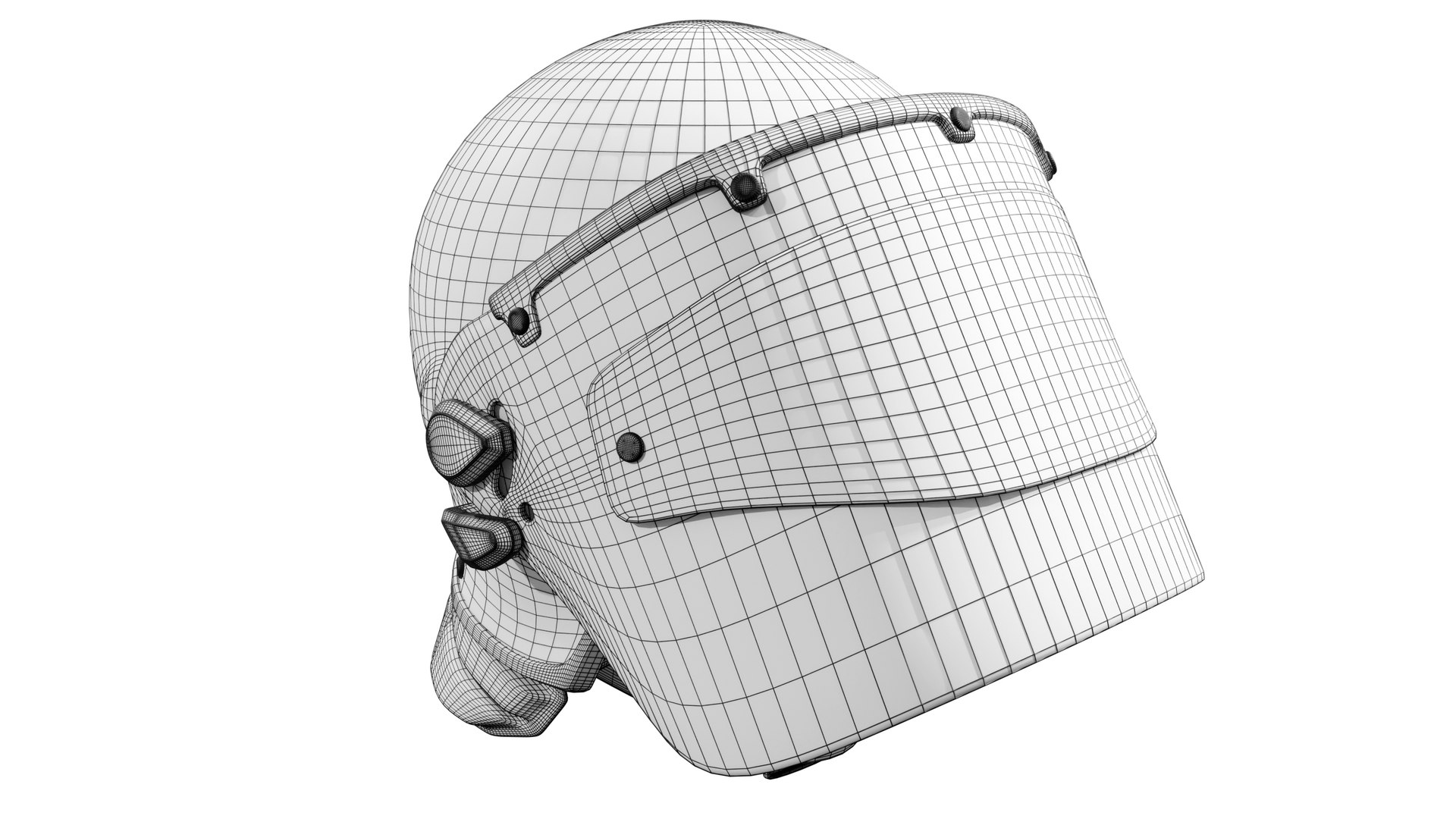3D Italian Police Riot Helmet - TurboSquid 1747843