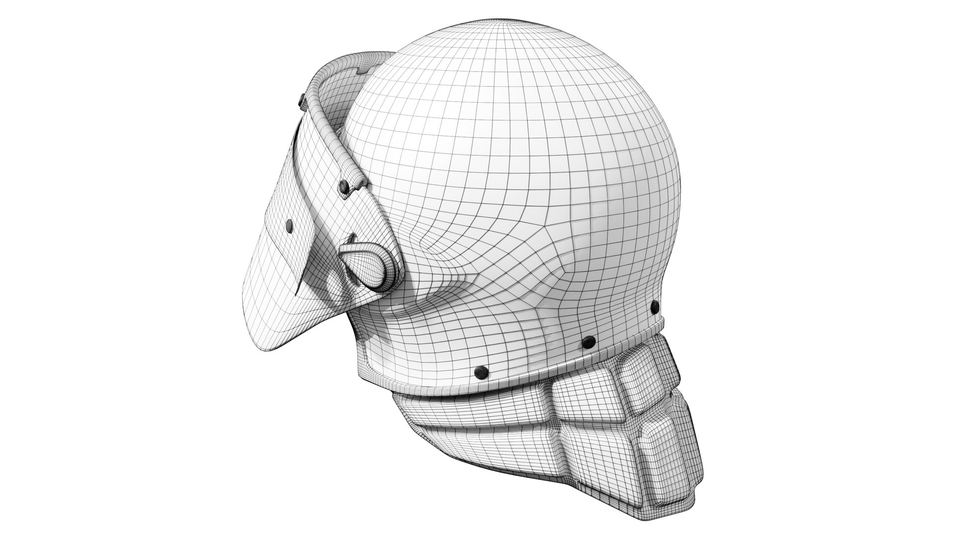 3D Italian Police Riot Helmet - TurboSquid 1747843