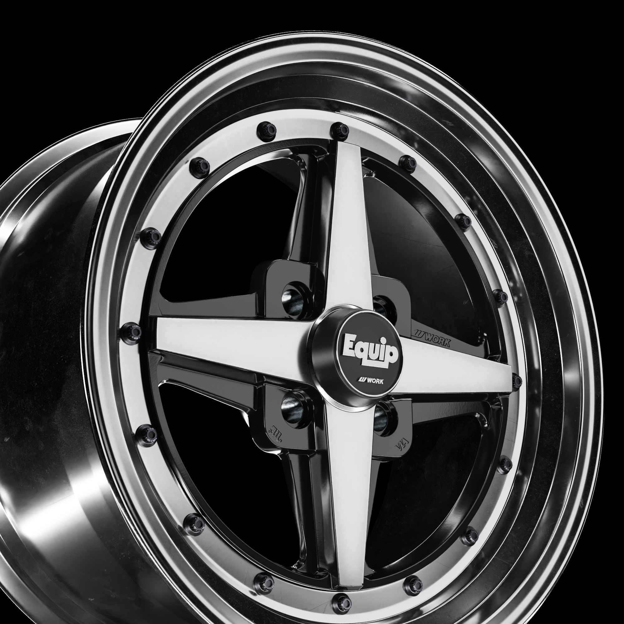 WORK EQUIP 01 Car wheel model - TurboSquid 1761859