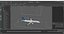 United Airlines Boeing 737 Max 8 Rigged for Maya 3D model