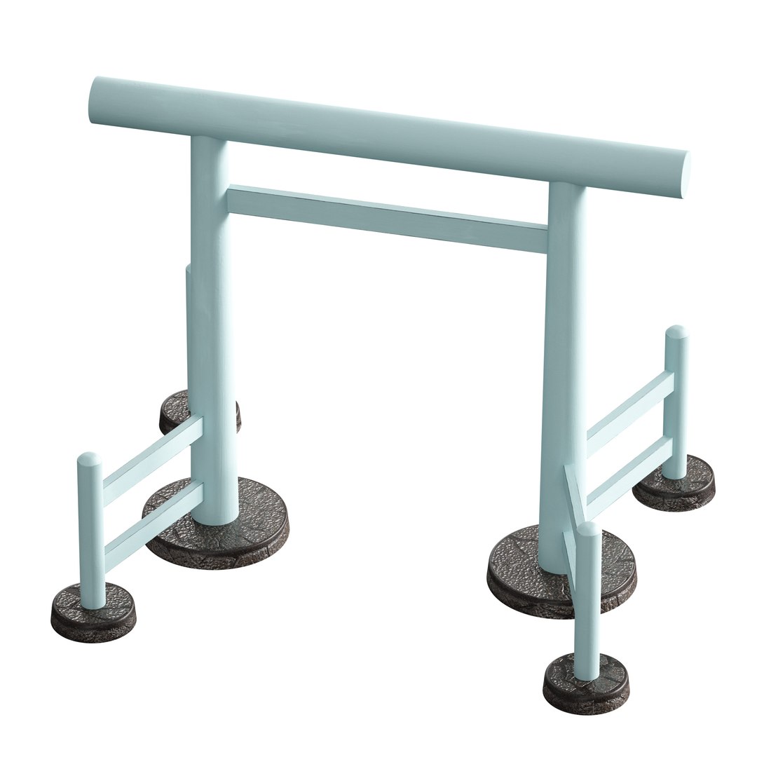 3D model Torii Japanese white gate arch to sacred temple https://p.turbosquid.com/ts-thumb/yU/5VxdOc/N0/c0008/jpg/1741557297/1920x1080/fit_q87/68d94739d106e37802c148f3901bc6fedb99675f/c0008.jpg