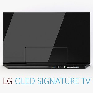 lg signature 4k tv 3d max
