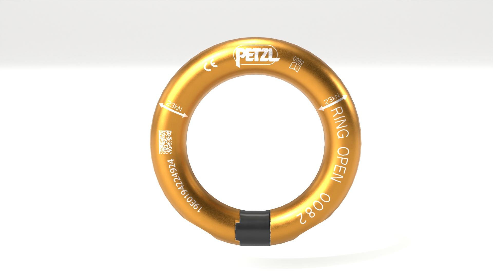3D RING OPEN like PETZL model - TurboSquid 2092265