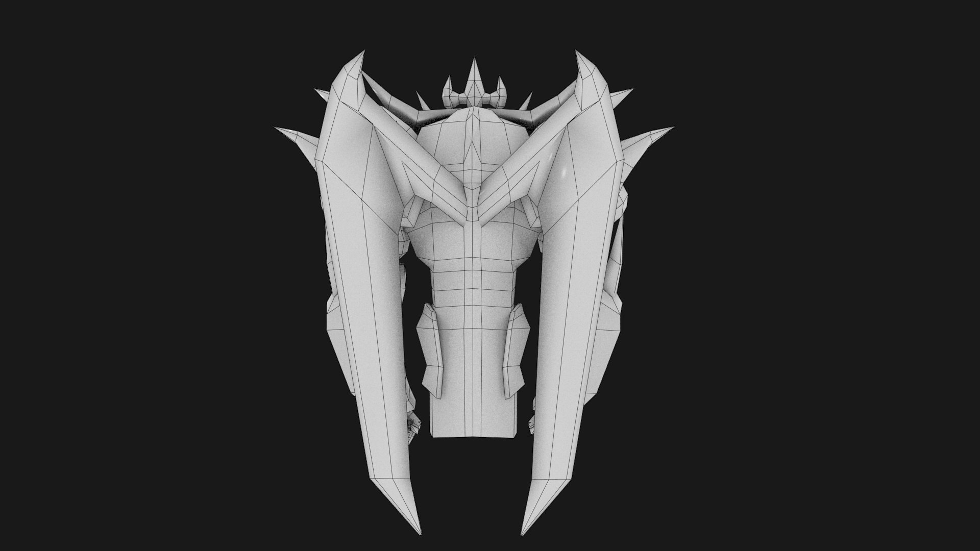 3D Obelisk The Tormentor Yugioh Low-poly Model - TurboSquid 1956639