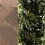 Paneles de madera y jardín vertical 2