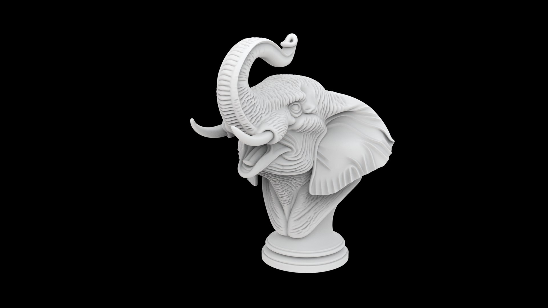 Elephant Bust 3D Print Model 3D model https://p.turbosquid.com/ts-thumb/yU/CaJDfX/KI/elephant.2/jpg/1753107648/1920x1080/fit_q87/f294ff8eb97ced11bc1b1449780b9d3570a4f74f/elephant.2.jpg