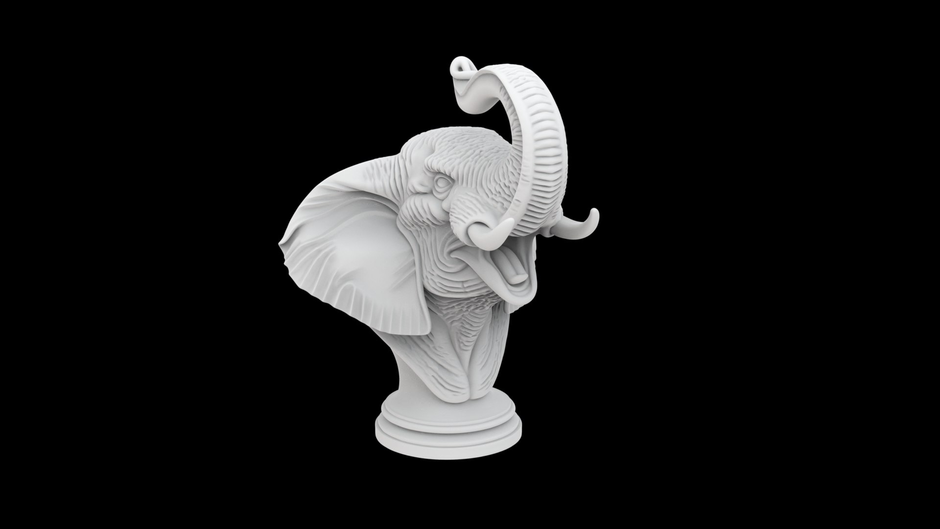 Elephant Bust 3D Print Model 3D model https://p.turbosquid.com/ts-thumb/yU/CaJDfX/u6/elephant.1/jpg/1753107647/1920x1080/fit_q87/eda7be944ceca428dd1aa6d31e359eef79019493/elephant.1.jpg