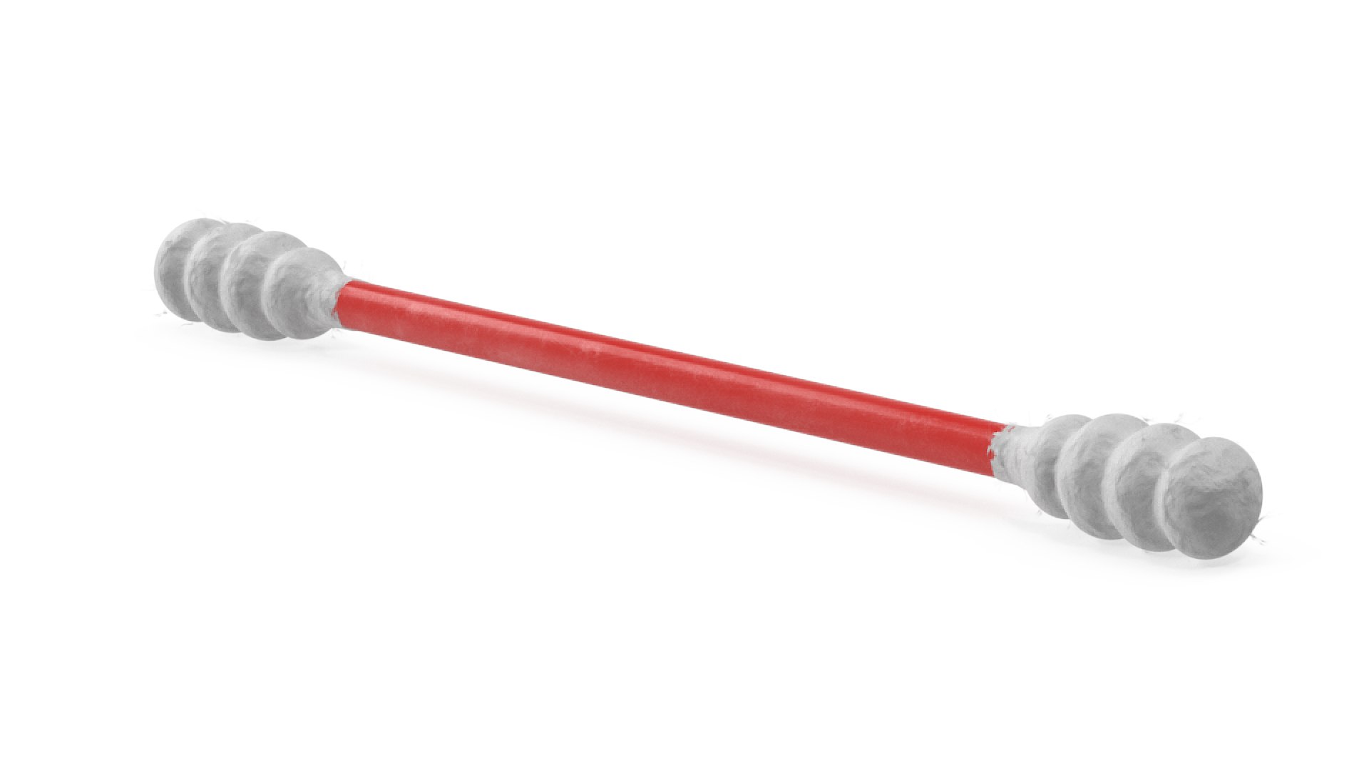 3D Cotton Swab Ring Type Red Model - TurboSquid 2259954