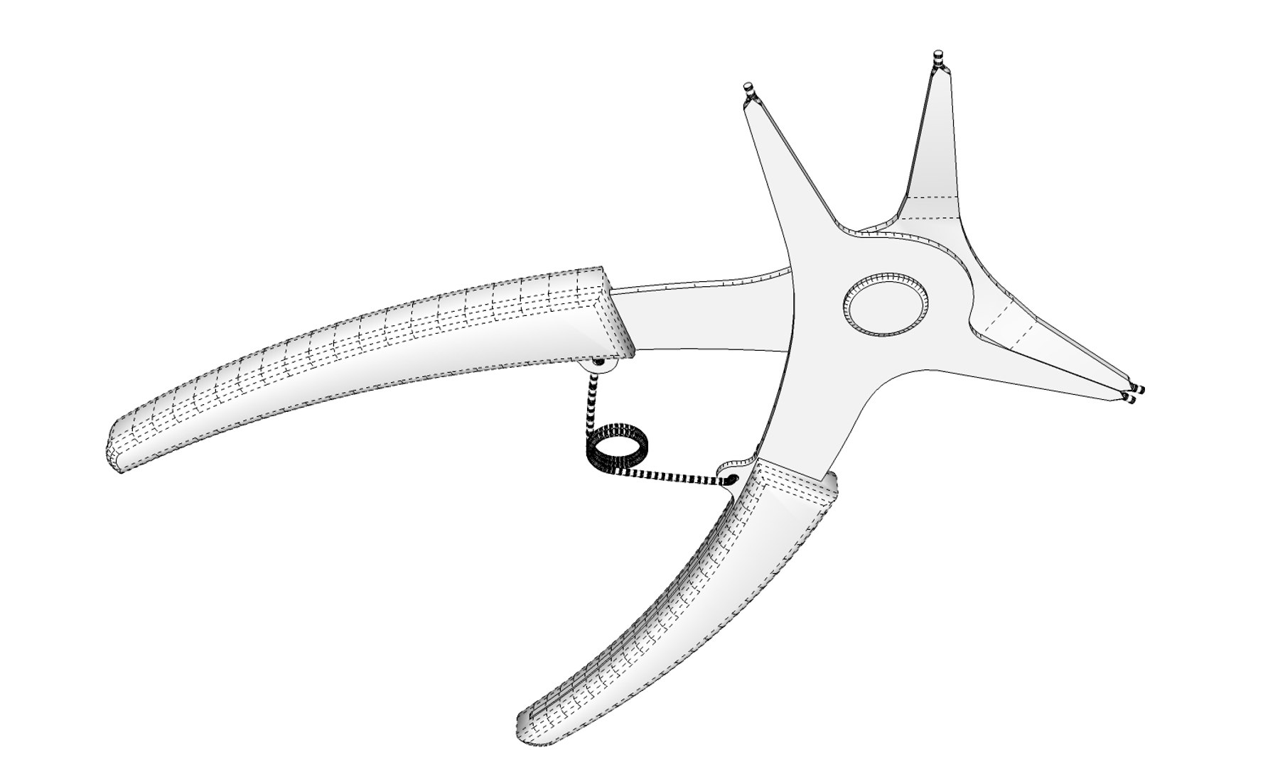 3D Pliers Circlip Model - TurboSquid 1660842