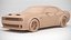 3D Dodge Challenger Hellcat Widebody 2022