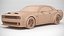 3D Dodge Challenger Hellcat Widebody 2022