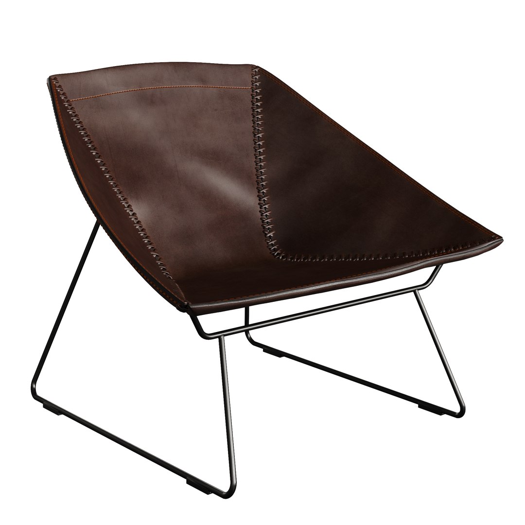 3D Stitch Armchair Model - TurboSquid 2246126