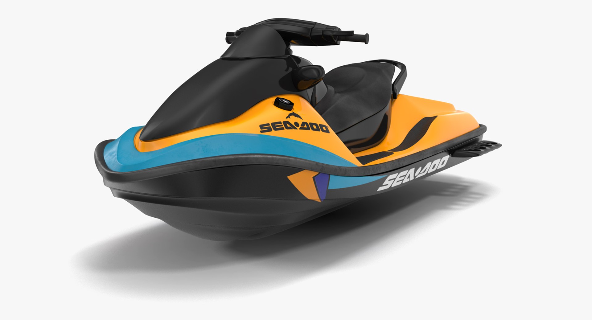 Jet Ski Sea-Doo 2 3D model preview