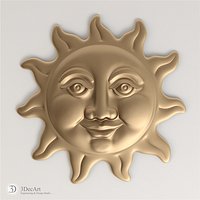 3D Model merry sun | Ot_003