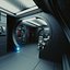 3dsmax interior spaceship space station