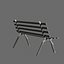 Garden Bench 003