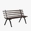 Garden Bench 003