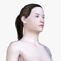 Human Female Body (Low Poly)