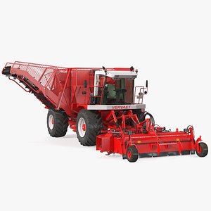 Vervaet 17T Self Propelled Beet Harvester Rigged