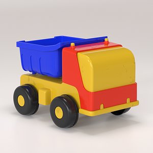 toy truck 3D model