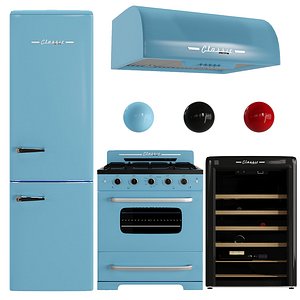 Unique Appliance Set 3D model